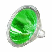 Ampoule Dichroïque halogène 12V 25W- Vert