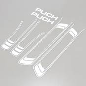 Stickers Puch Maxi blancs