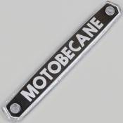 Monogramme de réservoir d'essence "Motobecane" (version longue) noir