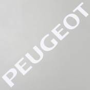 Autocollant transfert de selle Peugeot 103 type origine (150x19mm) blanc
