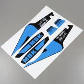 Kit déco MBK 51 Hard Rock bleu et noir