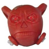 Bouchon de valve Skull rouge LED rouge