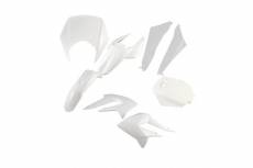 Kit habillage 8 pièces Blanc Derbi DRD 2011 - 2018