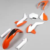Kit carénages KTM SX 85 (2013 - 2017) Acerbis orange et blanc