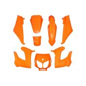 Kit carrosserie 8 pièces orange brillant adaptable senda drd x-treme/