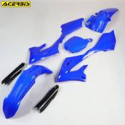 Kit carénages Yamaha YZ 125, 250 (depuis 2022) Acerbis bleu