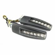 Clignotants TNT Tuning Viper LED CEs - Carbone