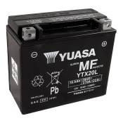 Batterie Yuasa YTX20L-BS - SLA AGM12V 18,9 Ah prête à l’emploi