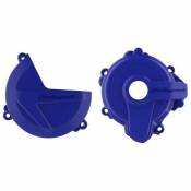 Polisport Gas Gas Se250/300 14-20 Clutch And Ignition Cover Kit Bleu