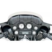 Sacoches de pare-brise Saddlemen Cruis’N Deluxe noires Harley Davids