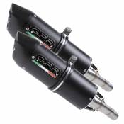 Gpr Exhaust Systems Furore High Level Dual Slip On Tuono 1000 Factory 06-10 Homologated Muffler Noir