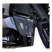 Grille de protection de collecteur R&G Racing noire Kawasaki Ninja 400