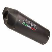 Gpr Exhaust Systems Furore Evo4 Dual Slip On Dorsoduro 1200 11-16 Homologated Muffler Noir