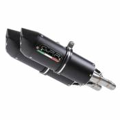 Gpr Exhaust Systems Furore Undertail Dual Slip On Xt 660 X/r 04-14 Homologated Muffler Noir