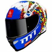 Mt Helmets Casque Intégral Revenge 2 Moto 3 XS Matt Pearl White