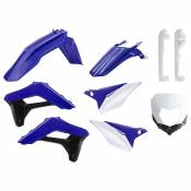 Polisport Full Enduro Kit W/fork Guards&mask Sherco Se-r/sef-r 17-20 Blanc,Bleu