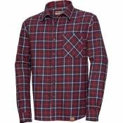Spirit Motors Checked 1.0 Long Sleeve Shirt Rouge XL