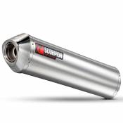 Scorpion Exhausts Factory Round Slip On Polished Stainless Gsf Bandit 650 07-11 Muffler Argenté