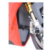 Protection de radiateur aluminium rouge R&G Racing Ducati Panigale V4