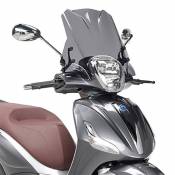 Givi 5606s Piaggio Beverly 125ie/300ie/350 Windshield Clair