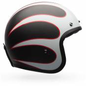 Bell Custom 500 Carbon Open Face Helmet Blanc,Noir S