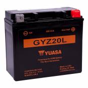 Batterie Yuasa GYZ20L 12V 20Ah prête à l’emploi