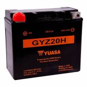 Batterie Yuasa GYZ20H 12V 20Ah prête à l’emploi