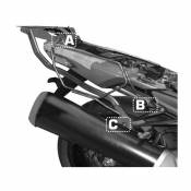 Givi Easylock/soft Side Bags Holder Kawasaki Zzr 1400 Noir