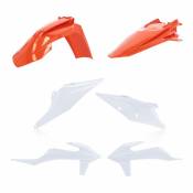 Kit plastiques Acerbis KTM 125 SX 19-22 blanc/orange