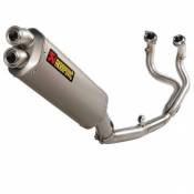 Akrapovic Racing Line Titanium Crf1100l Africa Twin 20 Not Homologated Ref:s-h11r1-wt/2 Full Line System Argenté