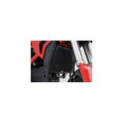 Protection de radiateur R&G Racing aluminium noir Ducati Hypermotard 9