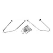Supports de sacoches latérales Harley Davidson Dyna wide Glide chrome