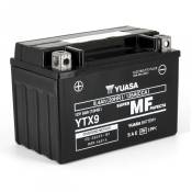 Batterie Yuasa YTX9-BS 12V 8,4 Ah prête à l’emploi