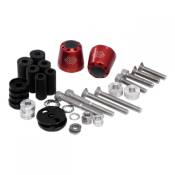 Embouts de guidon Gilles Tooling LG-CO rouges