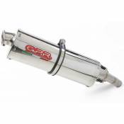 Gpr Exhaust Systems Trioval Slip On Crf 1000 L Africa Twin 18-19 Euro 4 Homologated Muffler Argenté