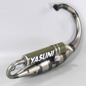 Pot d'échappement Yasuni R silencieux kevlar Minarelli vertical Mbk Booster, Yamaha Bw's... 50