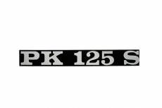 Logo Vespa PK 125 S Noir/Chromé