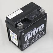Batterie Nitro NTC5L-BS 12V 5Ah gel Derbi DRD Pro, Malaguti Drakon, Booster, Trekker, Agility...