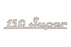 Logo Vespa Super 150cc Chromé