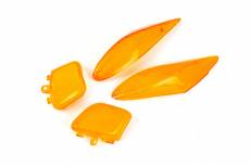 Cabochons de clignotants AV - AR orange MBK Rocket