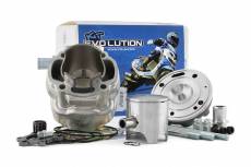 Cylindre culasse Polini 94cc ''Evolution 2010'' course 44mm MBK Nitro / Aerox