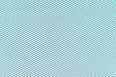 Grille déco bleu anodisé ''RACING'' STR8 petit maillon (30x30cm)