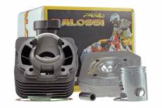 Cylindre culasse Malossi 50cc ''Sport'' fonte Peugeot Speedfight AC / Trekker