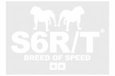 Autocollant Stage6 R/T Breed of Speed Blanc
