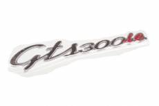 ''Logo coque arrière ''''GTS 300 i.e.'''' à coller 145x26mm Vespa GTS/GTS Super 125-300cc''