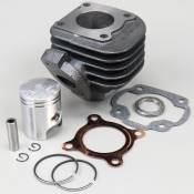 Cylindre piston fonte Ø40 mm Minarelli horizontal air Mbk Ovetto, Yamaha Neo's... 50 2T Fifty