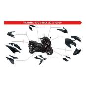 Kit carénages noir brillant Yamaha 530 Tmax 17-19