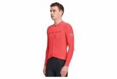 Maillot manches longues maap evade pro base guava rouge m