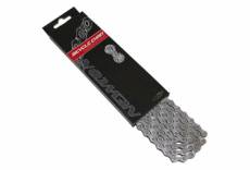 Chaine velo 9v newton gris 114 maillons compatible shimano campagnolo sram