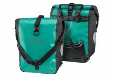 Paire de sacoches de porte bagages ortlieb sport roller free 25l bleu lagoon noir